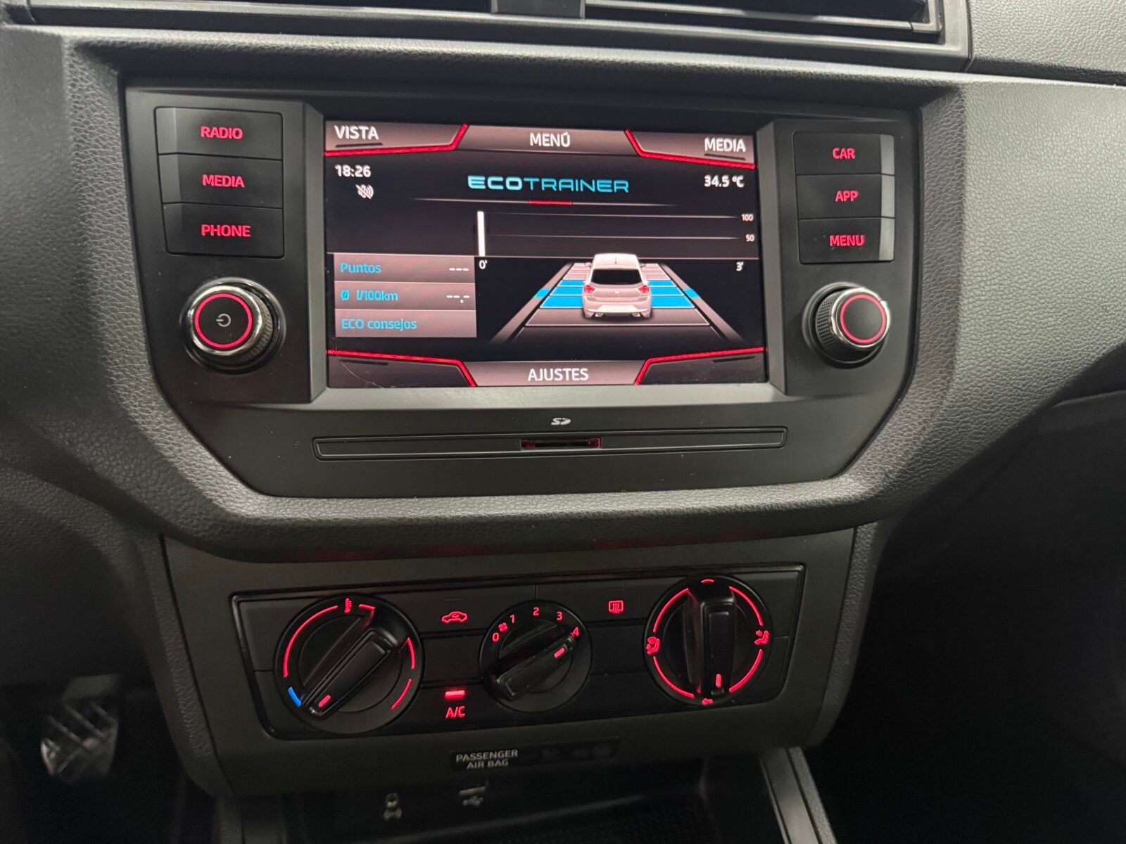SEAT IBIZA 1.0 GASOLINA 96CV 